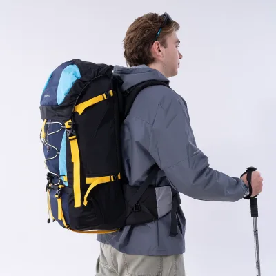 Sac à dos de randonnée pliable en nylon, 60 L – image 2