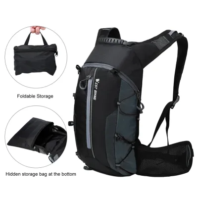 Sac à dos pliable en nylon hydrofuge – image 2