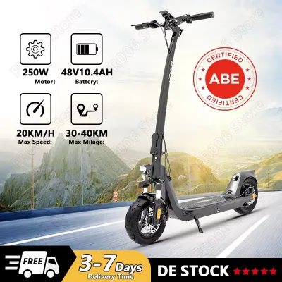 Trottinette électrique pliable à batterie amovible