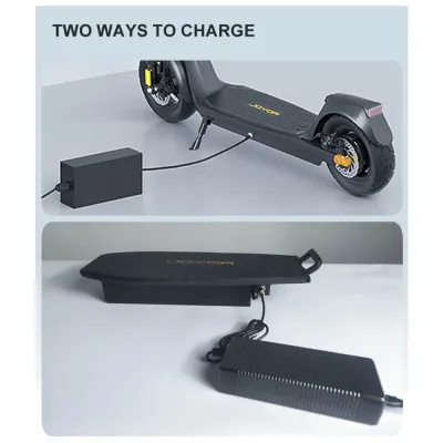 Trottinette électrique pliable à batterie amovible – image 3
