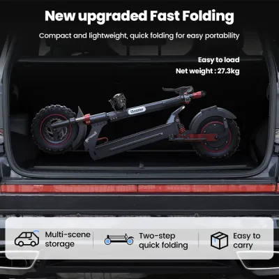 Trottinette électrique tout-terrain pliable – image 3