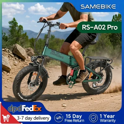 Vélo électrique pliable à pneus larges