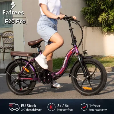 Vélo électrique pliable à pneus larges, 36 V