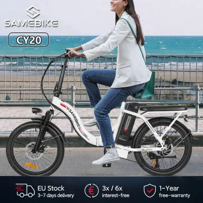 Vélo électrique pliable en acier, roues de 51 cm
