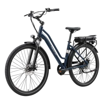 Vélo électrique urbain à cadre bas en aluminium